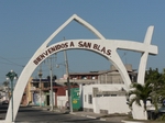 San Blas entrance